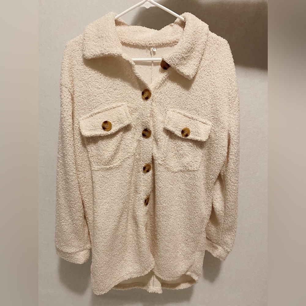Fuzzy button up